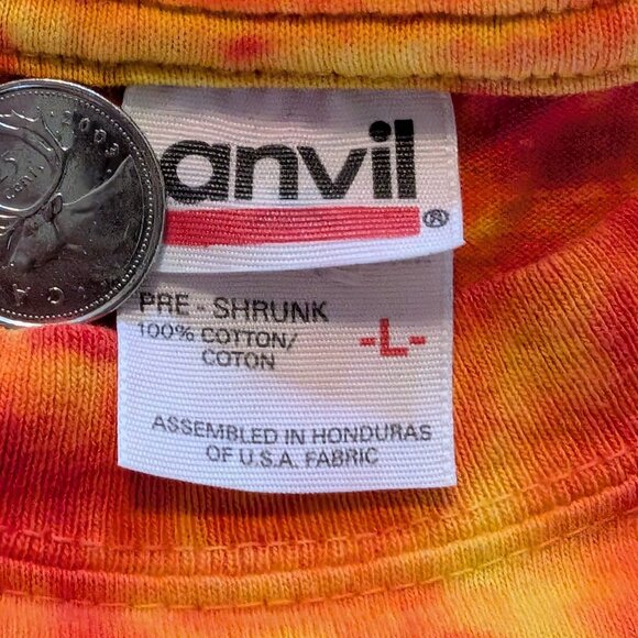 2003 Neil Young Greendale Tie Dye Shirt - Size L - Picture 2 of 3